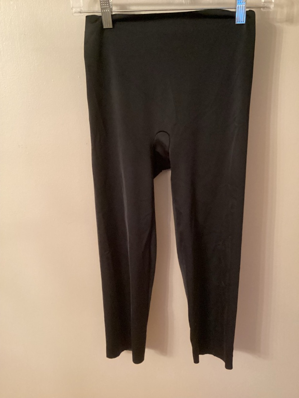 WACOAL SIZE  8 XL BLACK CAPRI SHAPEWEAR LEGGINGS PANTS